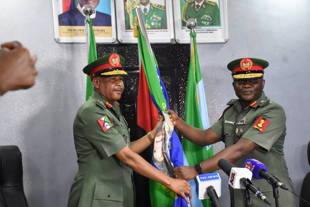 Maj. Gen Obinna Ajunwa Assumes Command As The 32nd General Officer  Commanding 81 Division Nigerian Army – Control TV